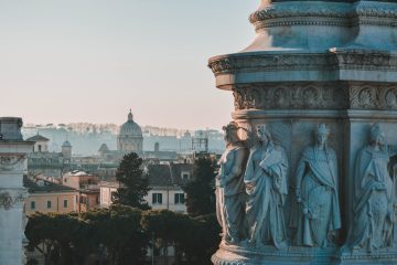 St Benedict Trastevere Walking Tour skyline panorama
