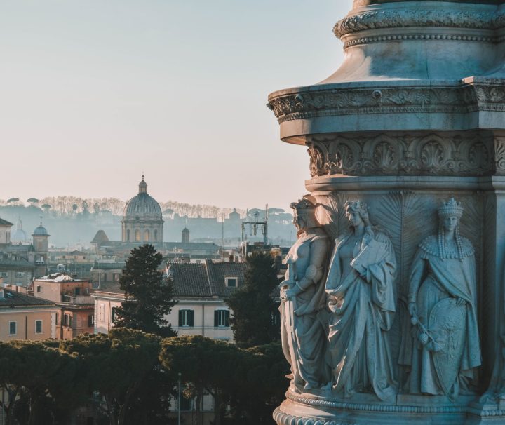 St Benedict Trastevere Walking Tour skyline panorama