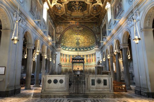 Rome Underground Tour - Altar of St Clement's Basilica Rome