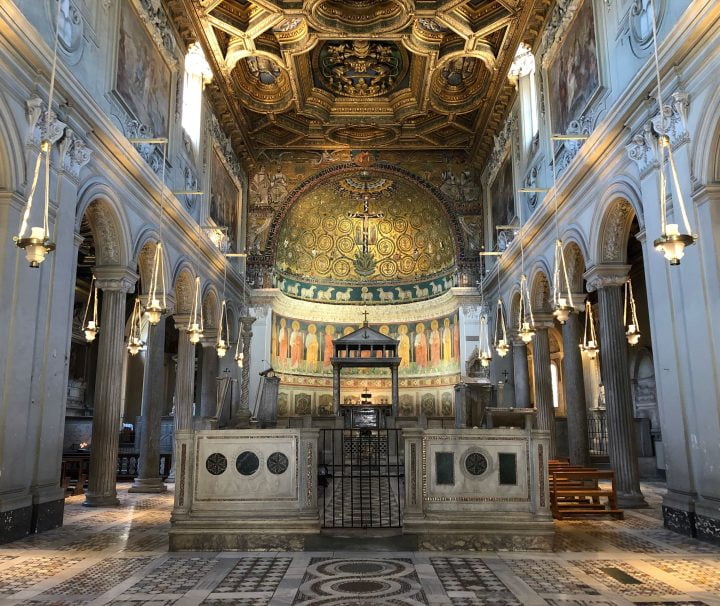 Rome Underground Tour - Altar of St Clement's Basilica Rome