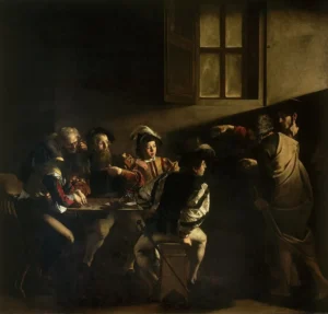 Baroque Art & Architecture Tour 7 Caravaggio's Calling of St Matthew