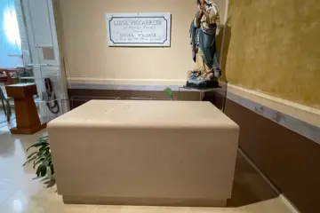 Luisa Piccarreta's tomb in Santa Maria Greca, Corato
