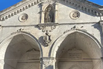 San Michele Arcangelo sanctuary entrance, Monte Sant’Angelo, Puglia
