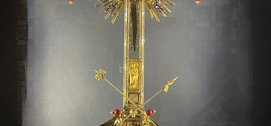 Instruments of the Passion: Meaning, Symbols and Relics 21 Complete True Cross reliquary at Santa Croce in Gerusalemme, Rome